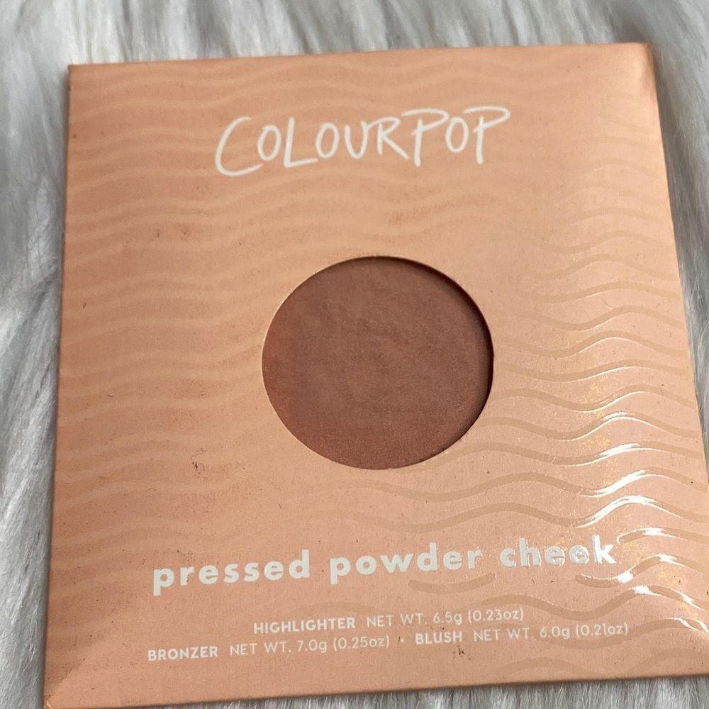 ColourPop Pressed Powder Cheek Bronzer Zip Brown 0.21oz - Picture 5 of 5